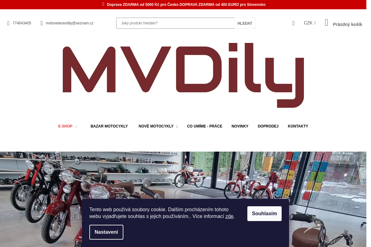 Motoveterandily, MVDily