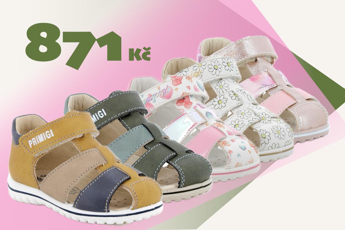 Dětské sandály Primigi se slevou 20%