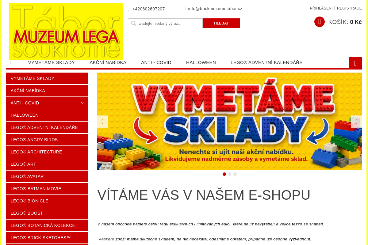 E-shop.muzeumlegatabor.cz