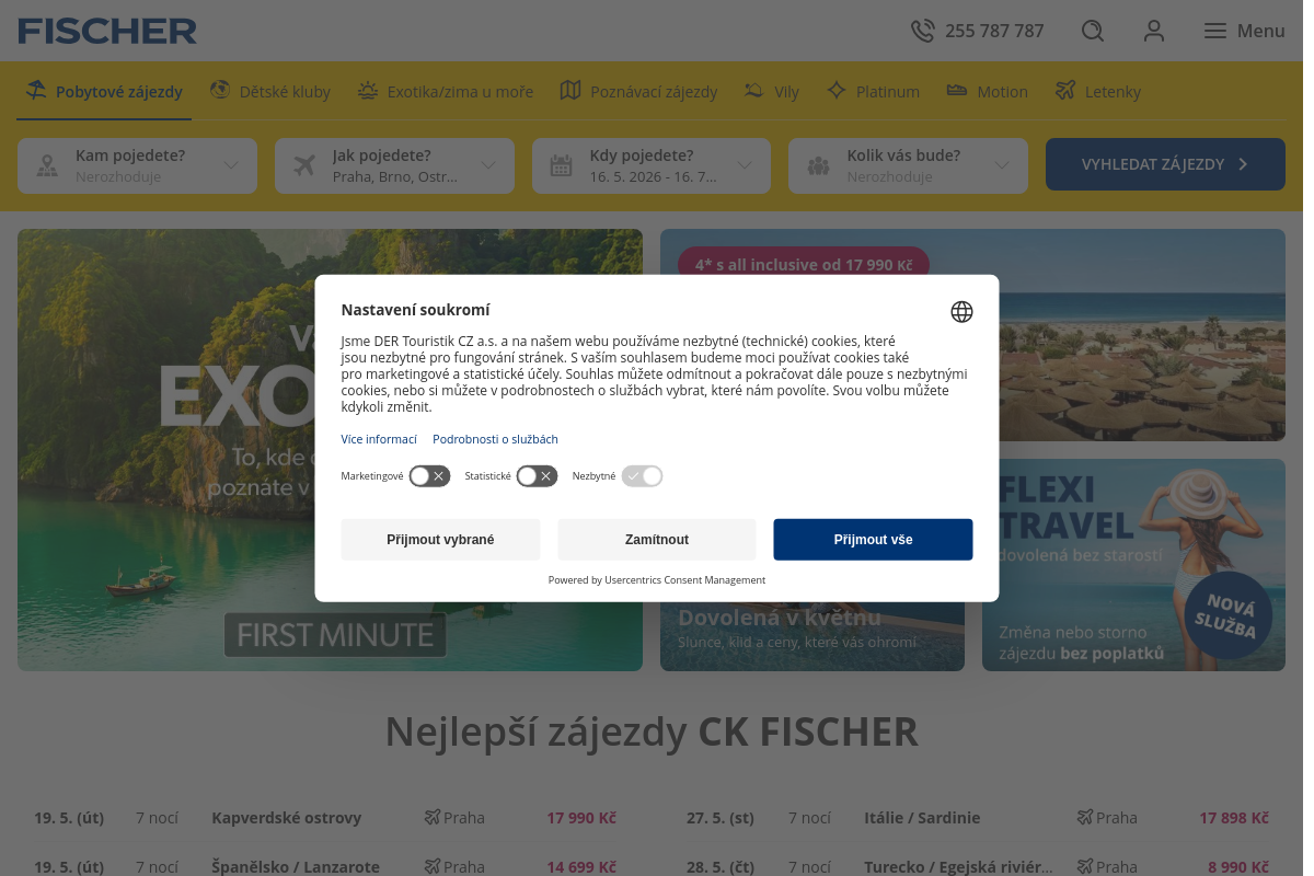 Cestovní kancelář FISCHER