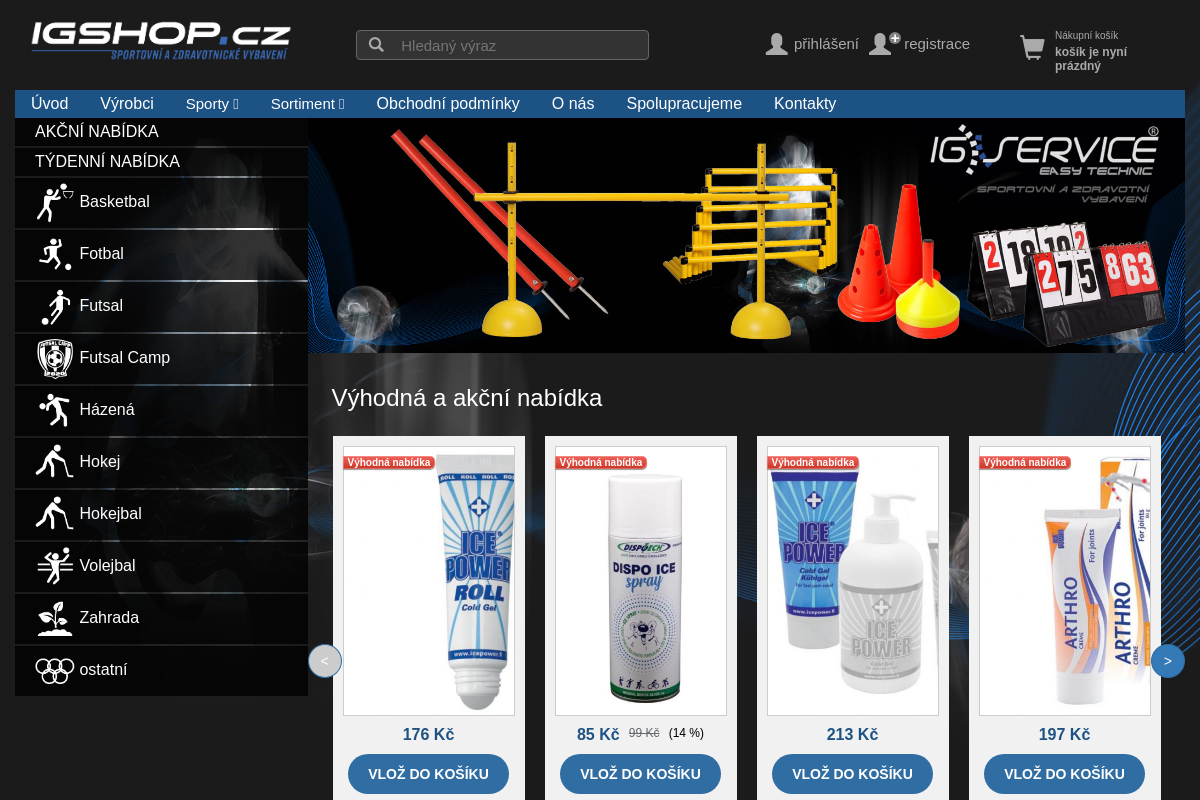 IG SHOP - Sportovní a zdravotnické vybavení
