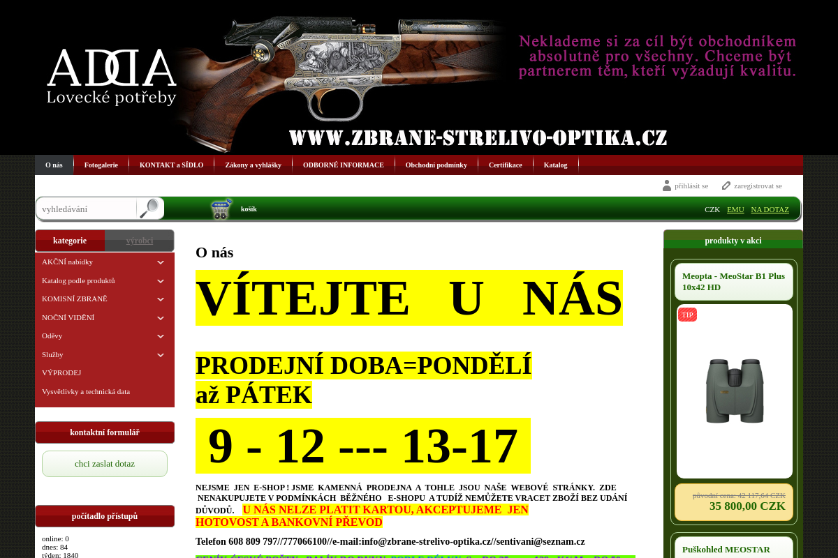 Zbrane-strelivo-optika.cz