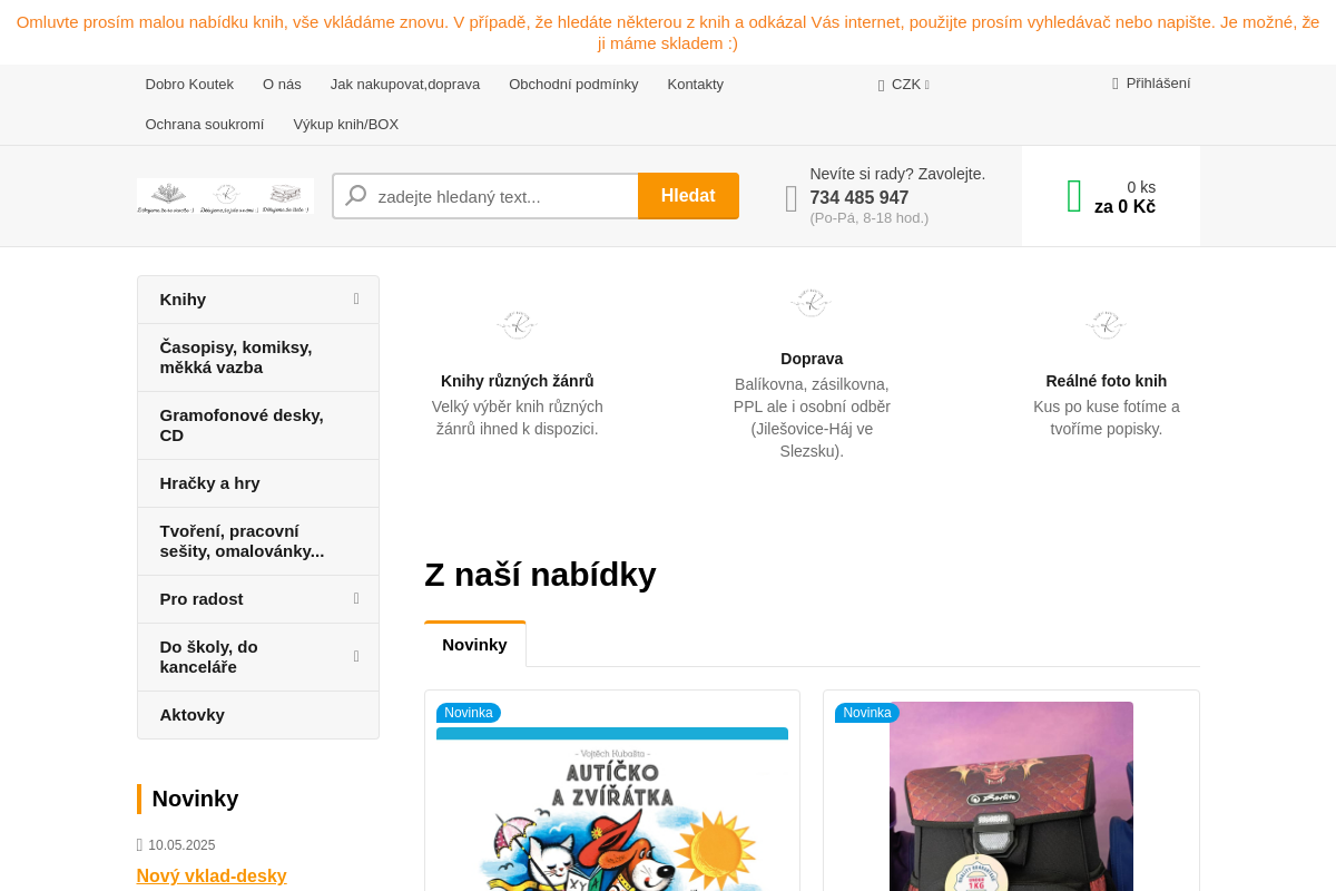 Antikvariát Knižní Koutek