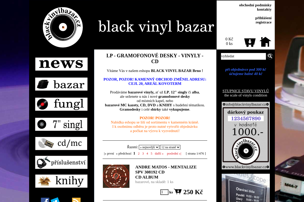 Blackvinylbazar.cz