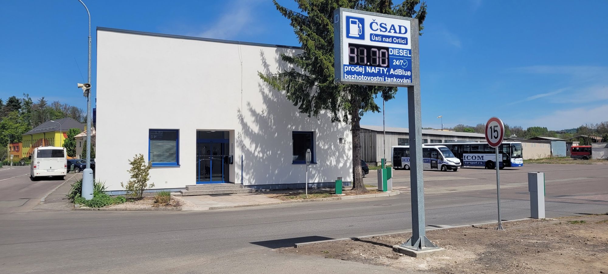 Čerpací stanice ČSAD Ústí nad Orlicí a.s. foto 2
