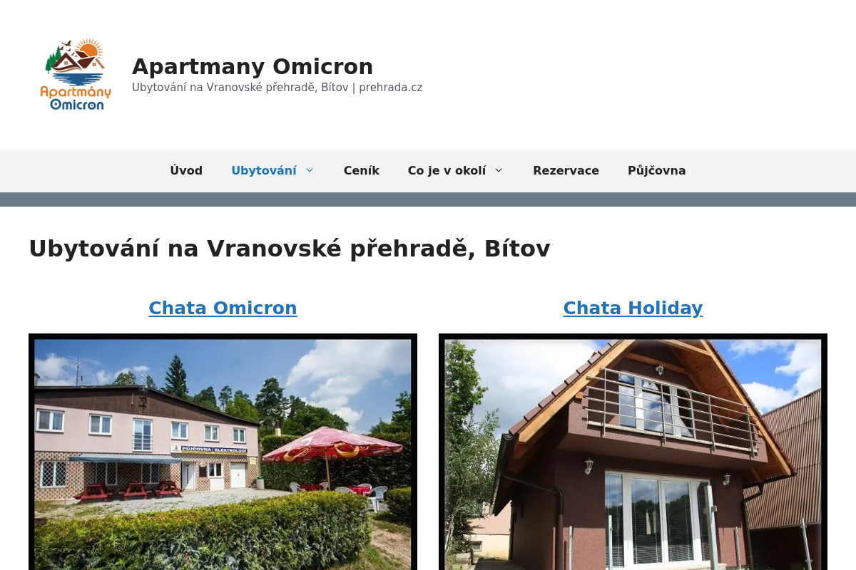 Apartmány Omicron