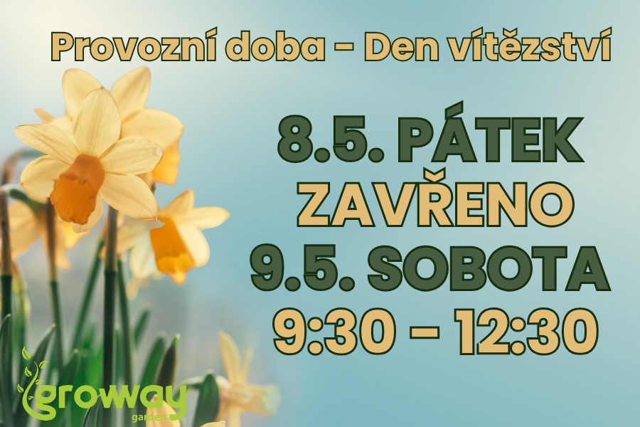 Provozní doba - Den vítězství