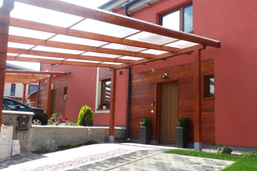 Bezpečnostní dveře do domu Termo lištované