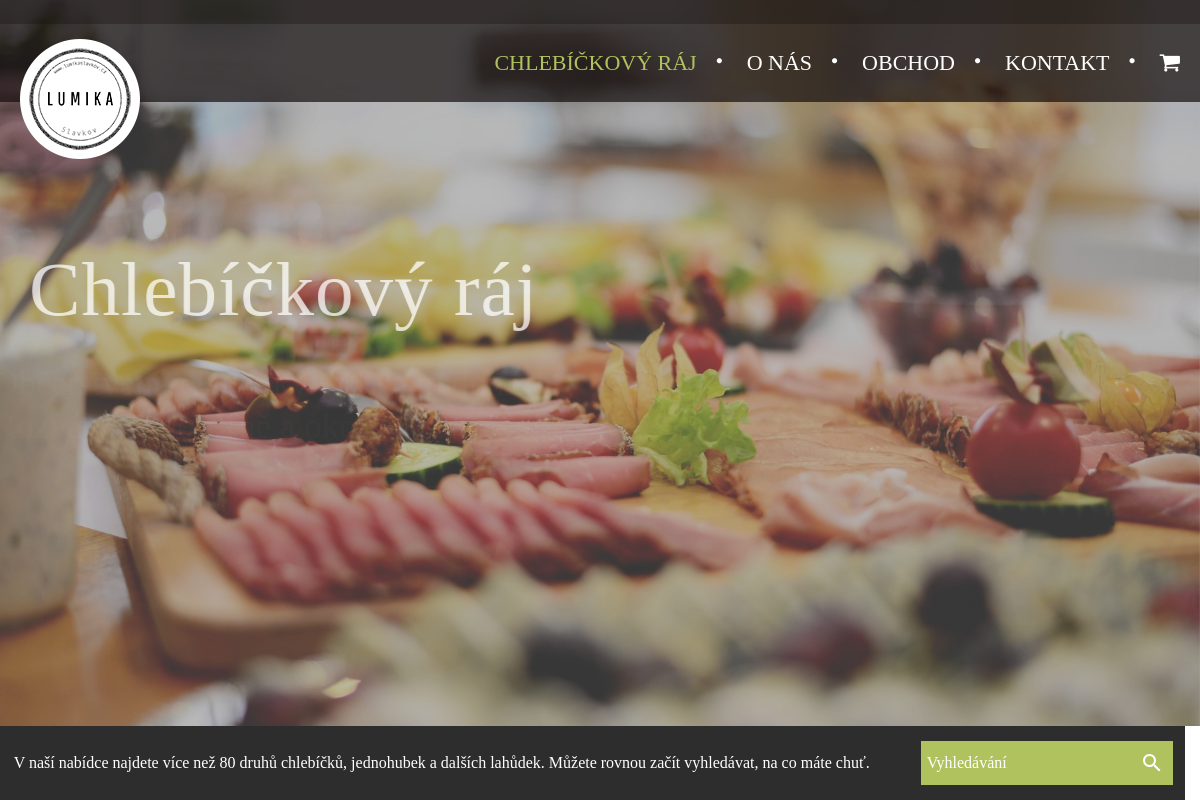 Chlebickovyraj.cz