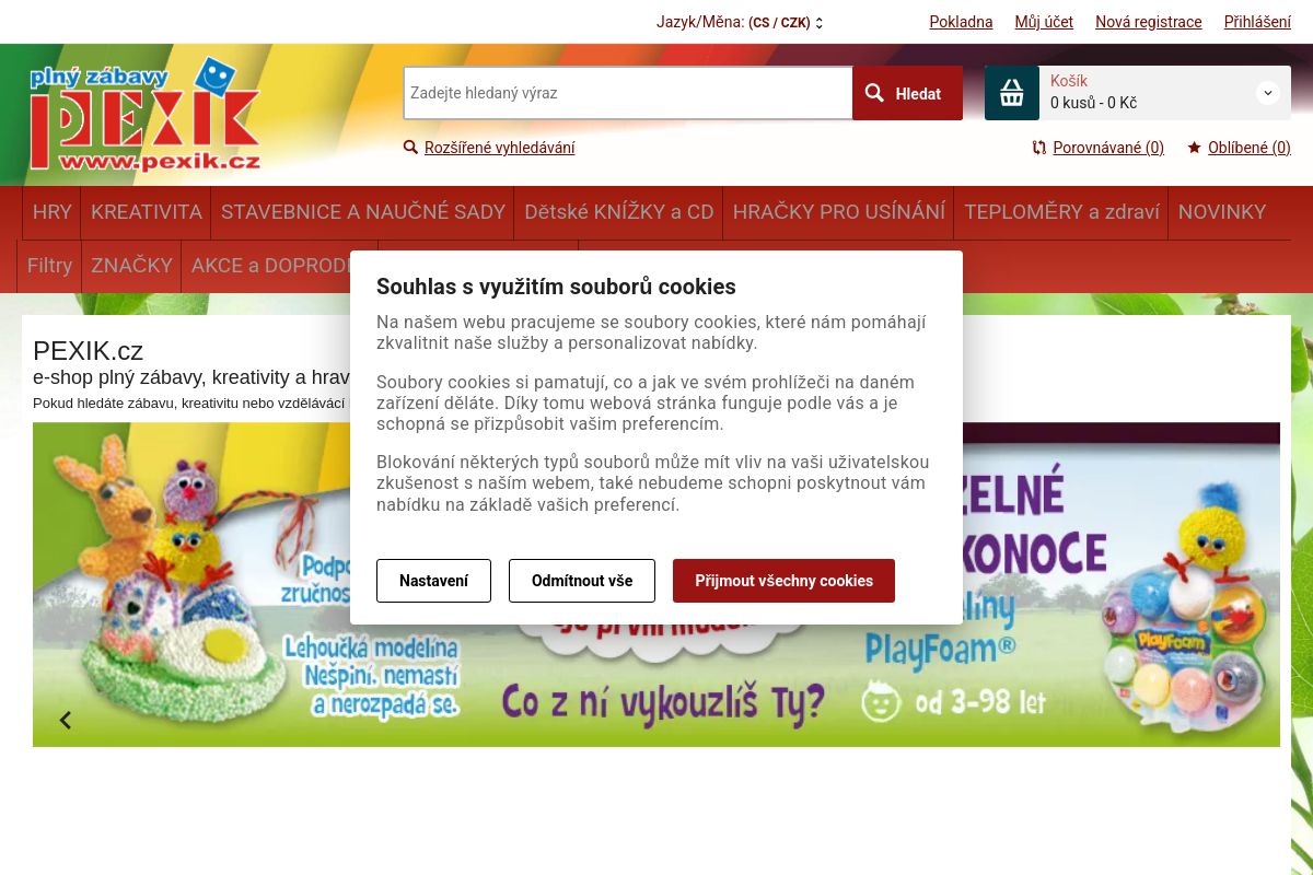 Pexik.inshop.cz