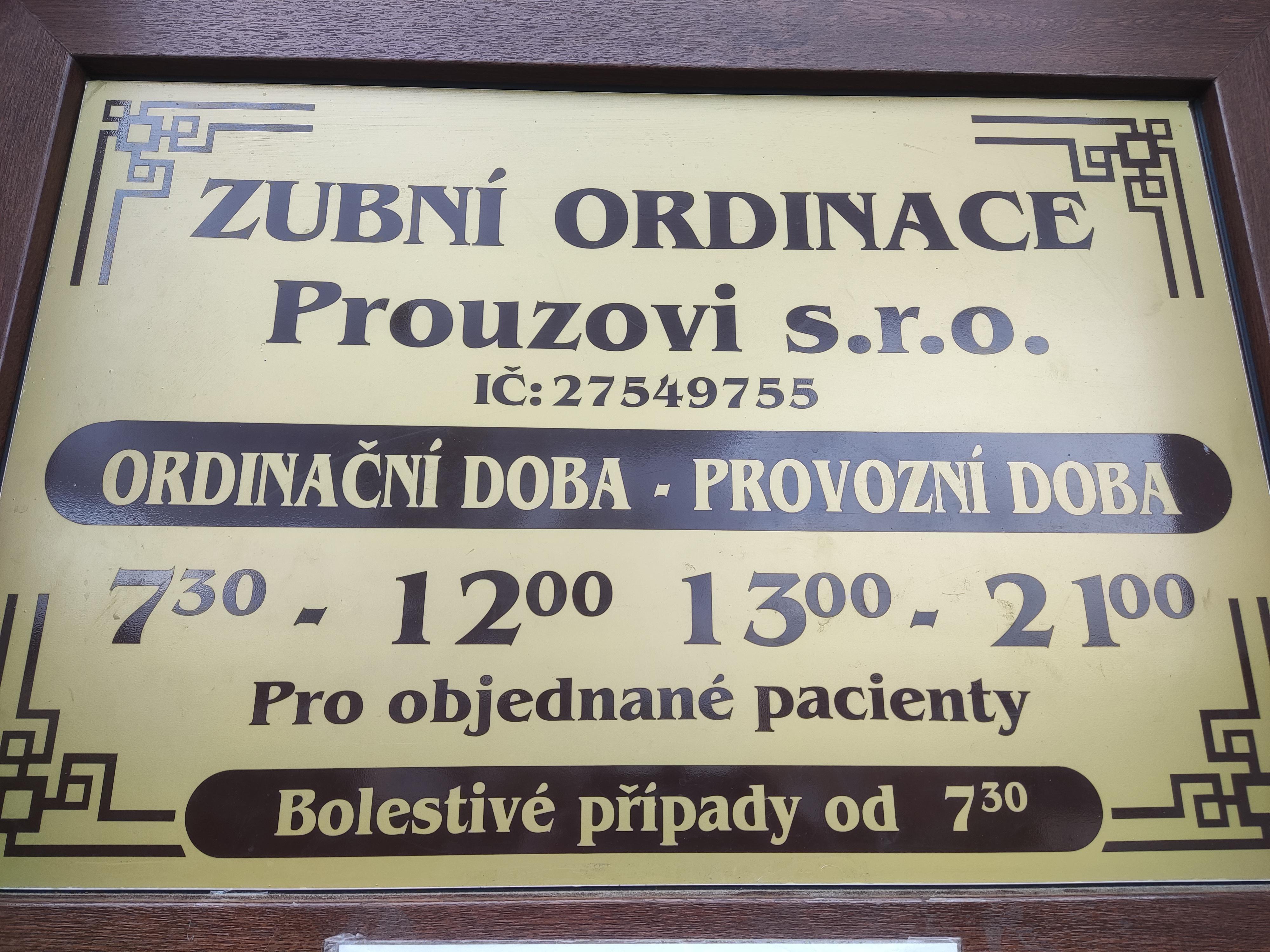 Zubní ordinace Prouzovi foto 2