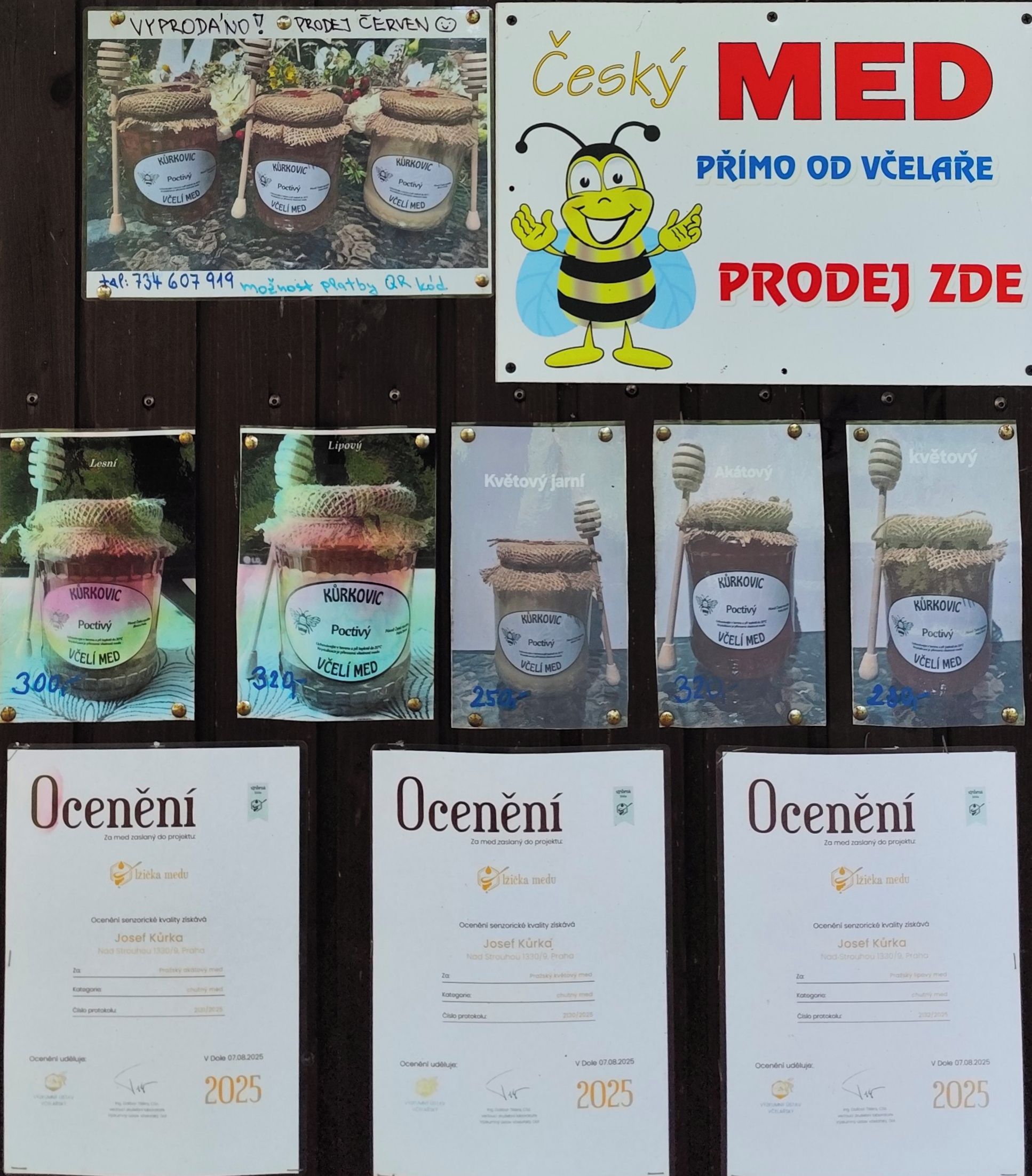 Kůrkovic med foto 1