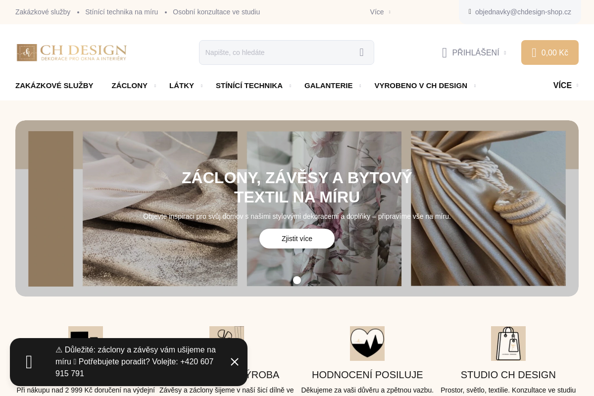 CH DESIGN-SHOP.cz