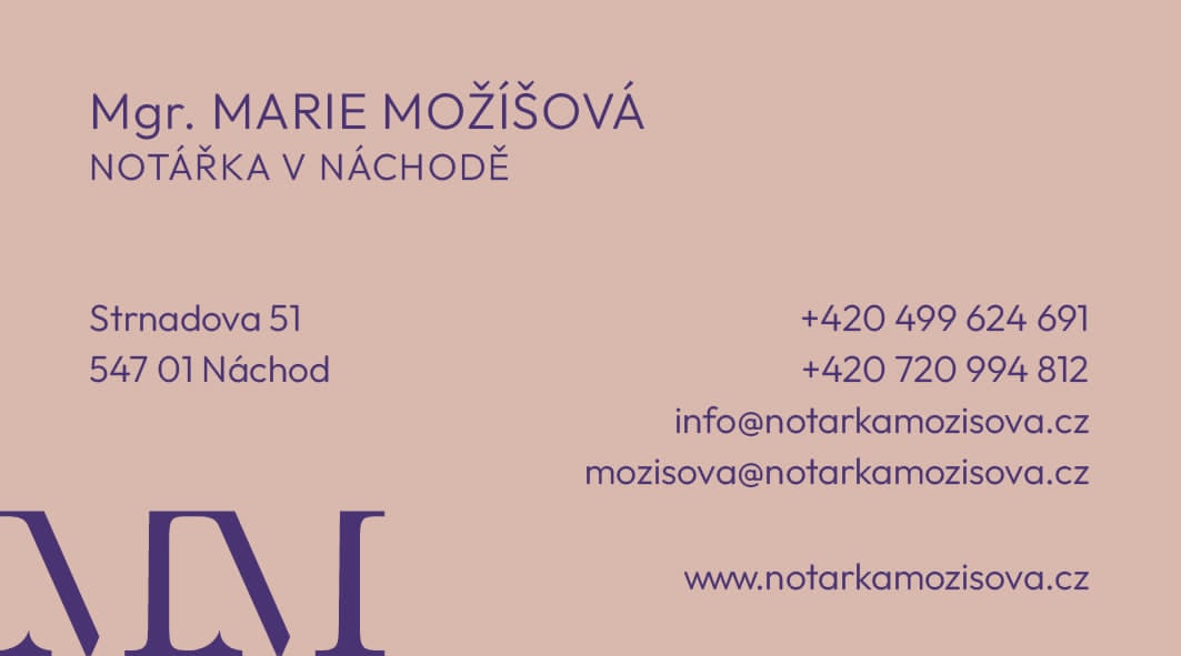 Notářka Mgr. Marie Možíšová foto 3