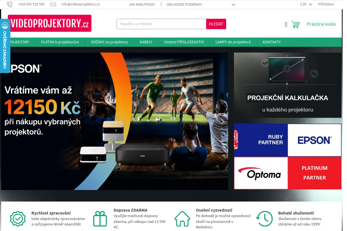 Videoprojektory.cz