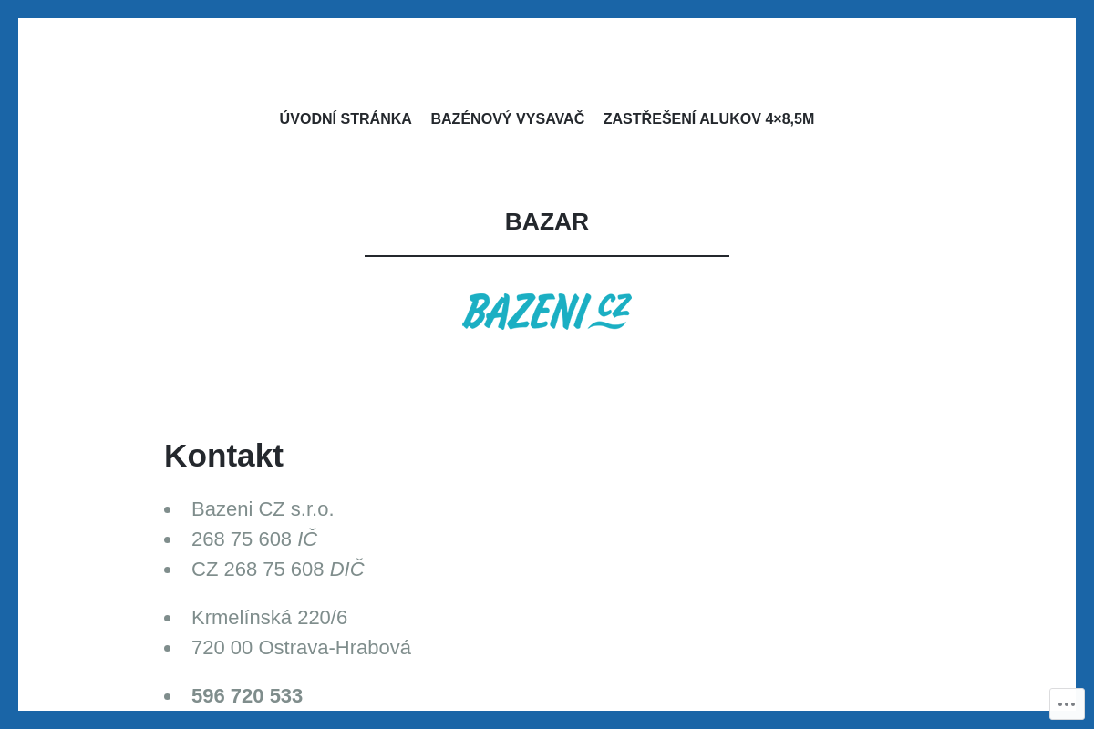 Ebazeni.cz