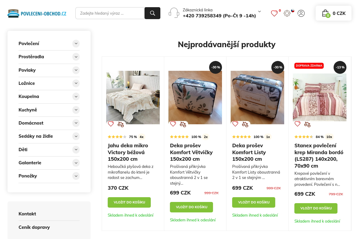Povleceni-obchod.cz