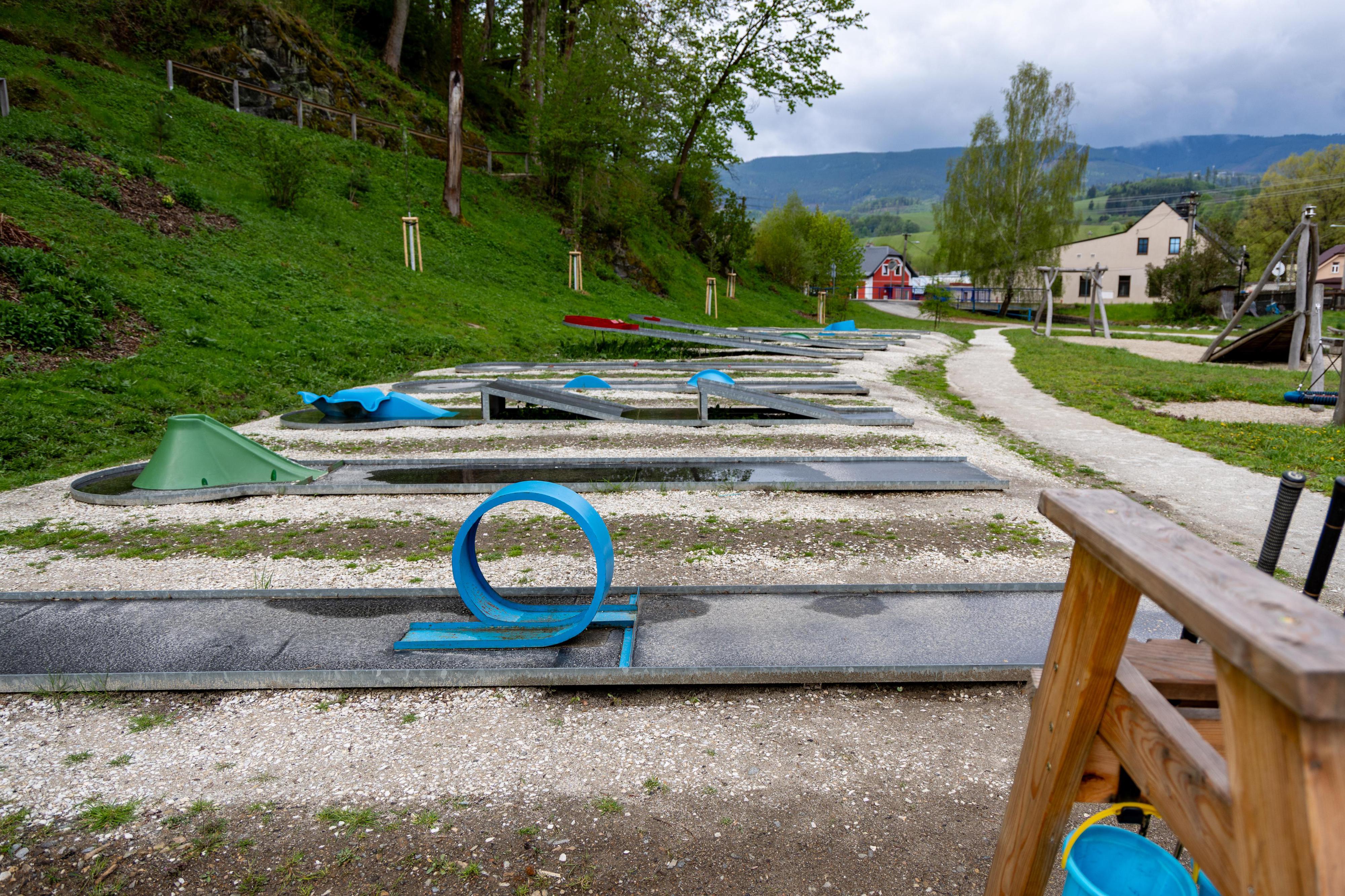 Minigolfové hřiště Staré město