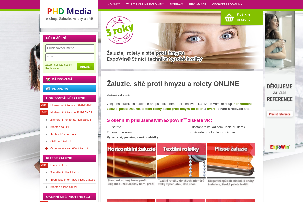 Nejlevnejsi-zaluzie-online.cz