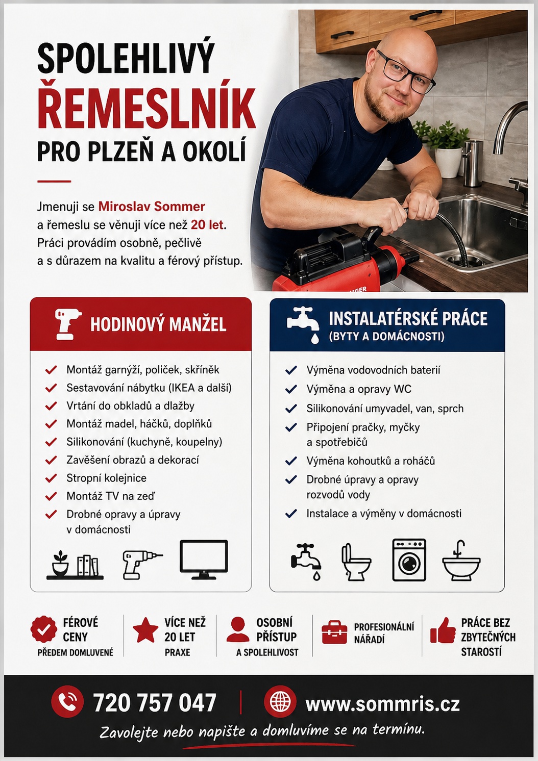 Hodinový manžel / řemeslník - Miroslav Sommer foto 3