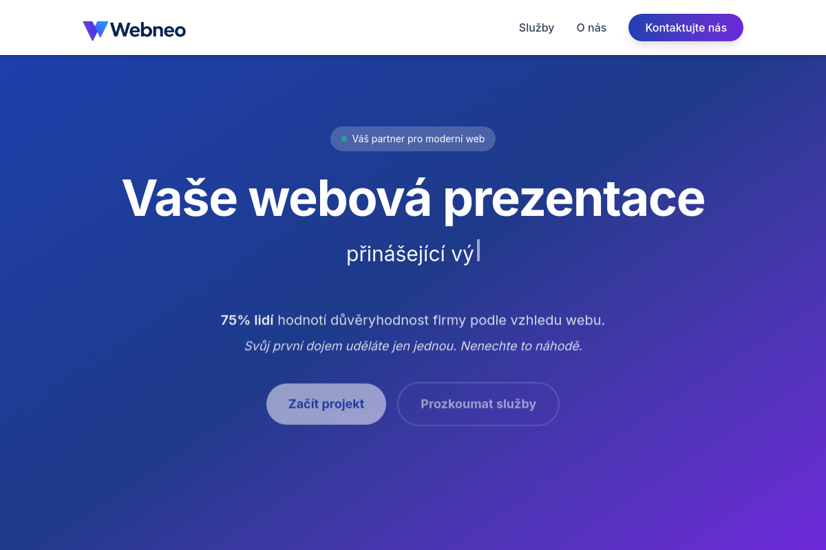 Webneo - profesionální web od A do Z foto 1