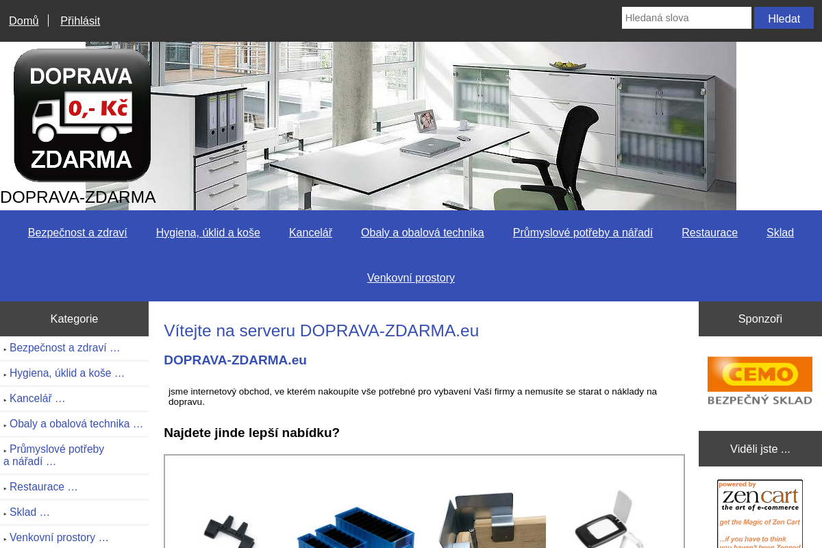 Doprava-zdarma.eu