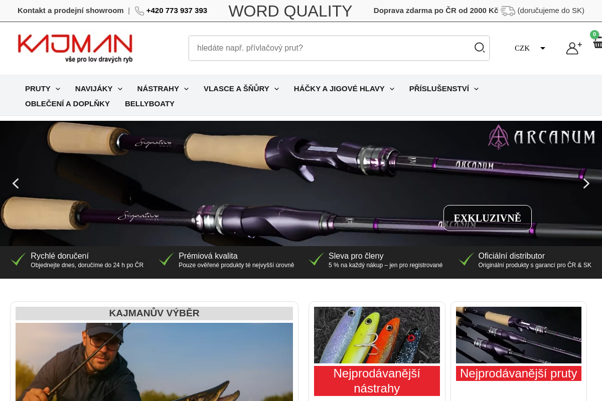 Kajmanshop.cz