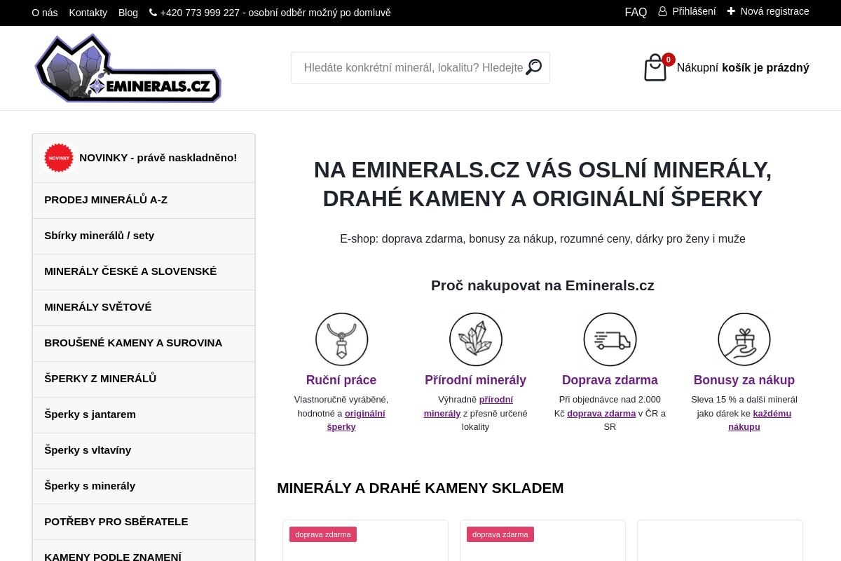 Eminerals.cz