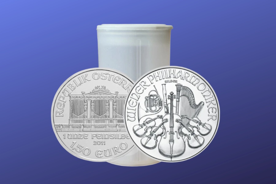 20 ks Stříbrných mincí Wiener Philharmoniker 1 oz