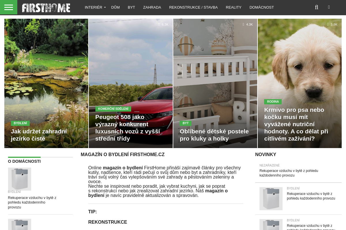 FirstHome.cz