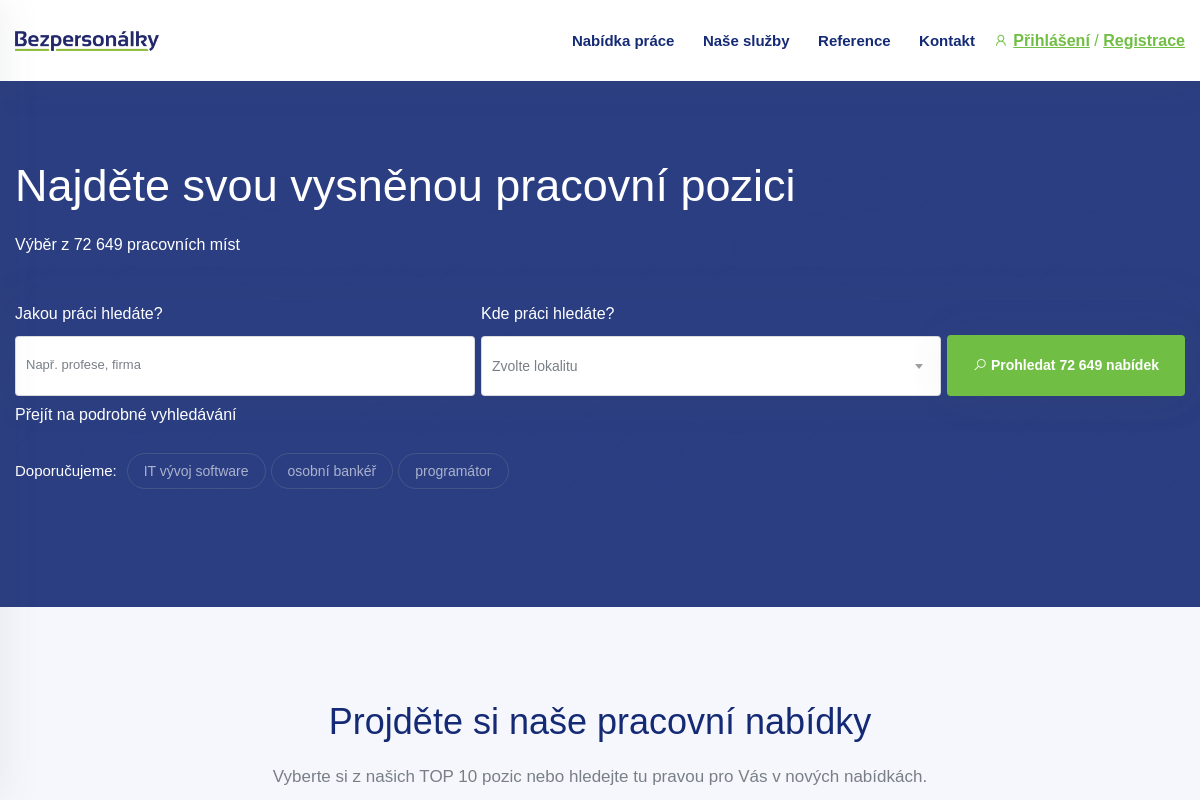 Bezpersonalky.cz