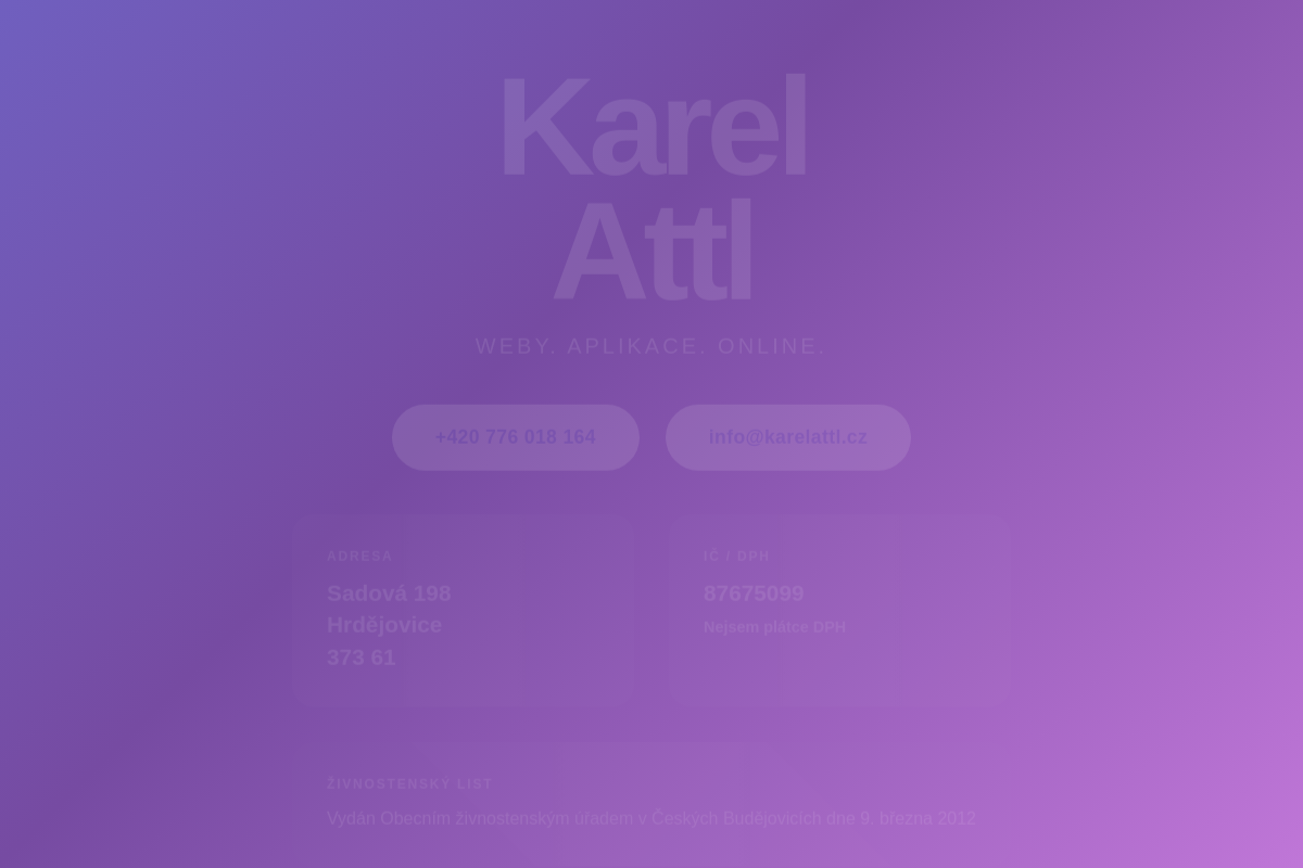 Mgr. Karel Attl