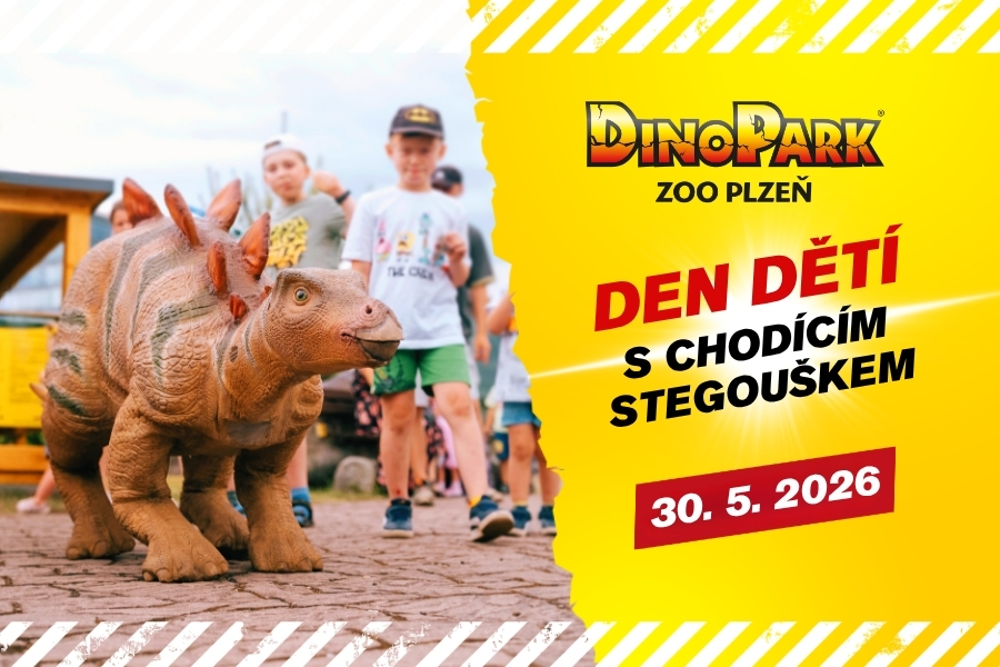 Den dětí s chodícím Stegouškem