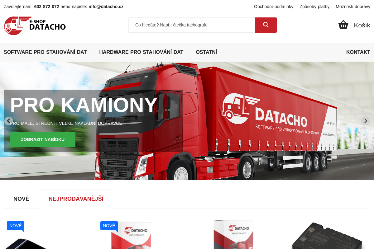 E-shop Datacho.cz