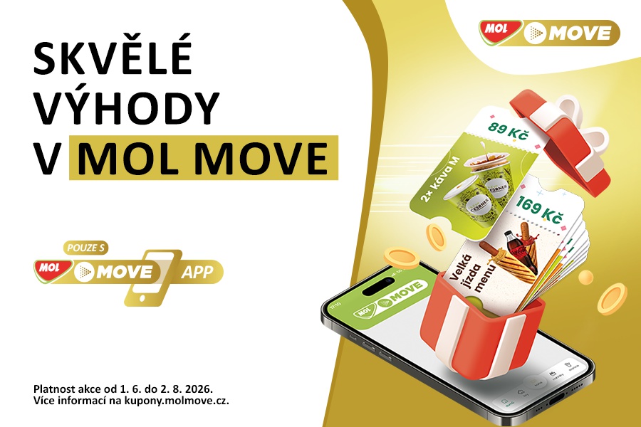 Léto plné odměn v MOL Move