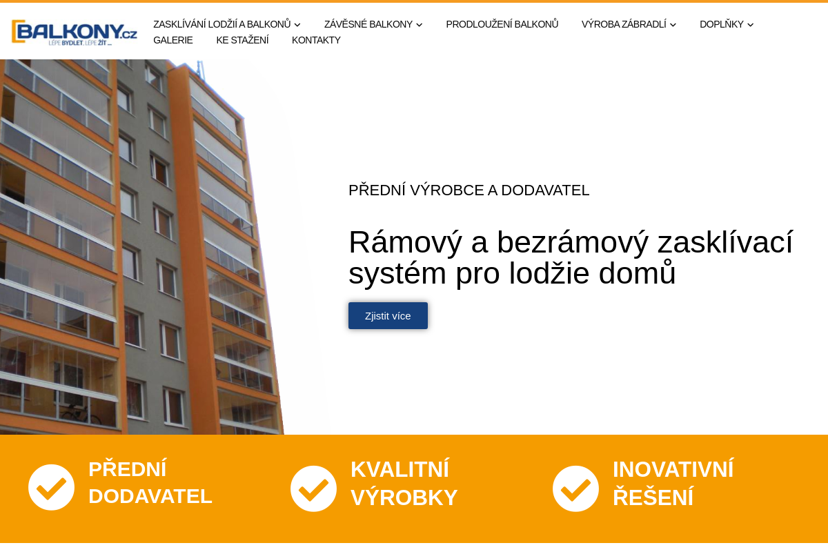 Balkony.cz