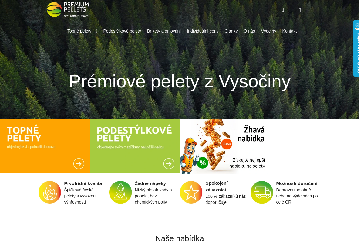 Pelety - premium.cz