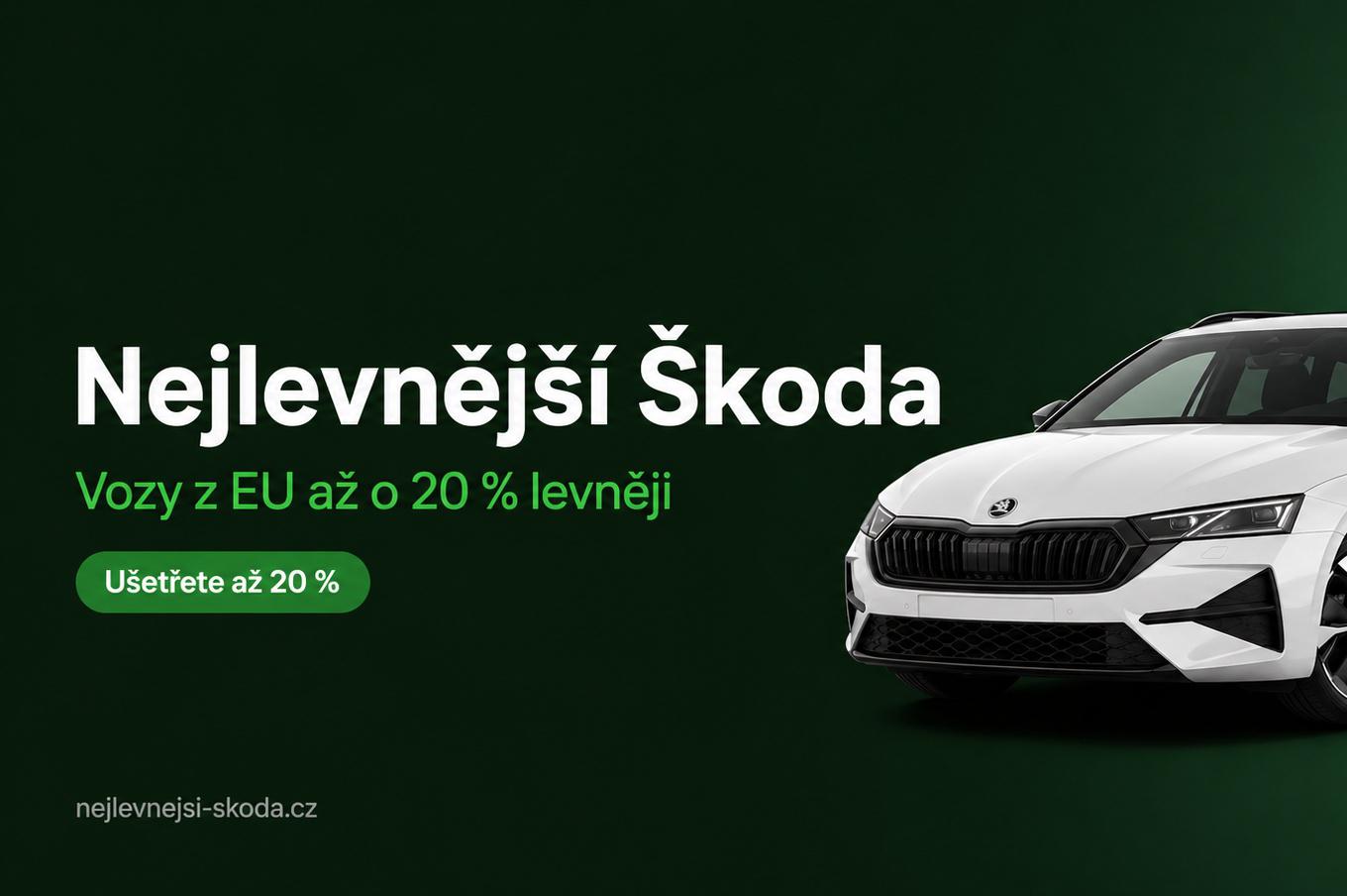 Nejlevnější Škoda CZ