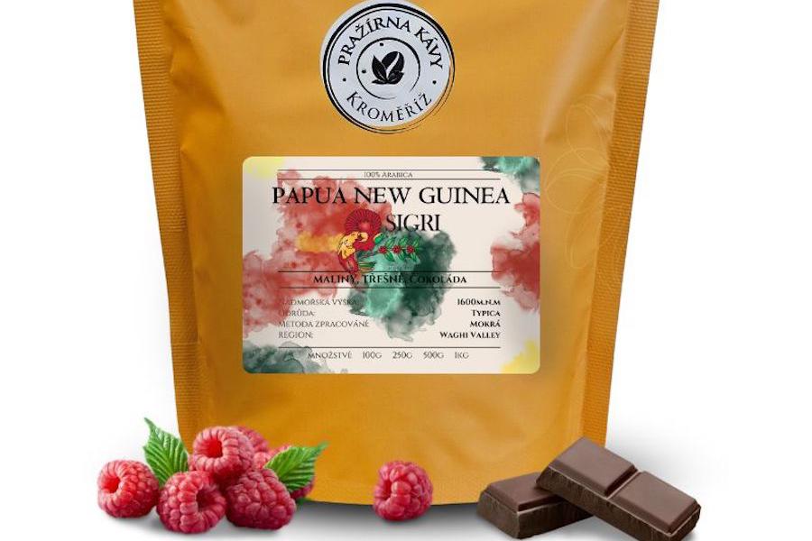 Pražená káva Papua New Guinea Sigri