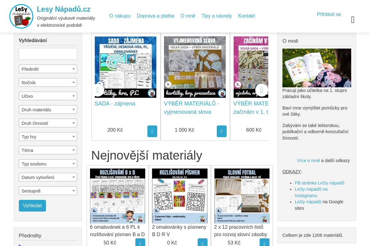 Lesynapadu.cz