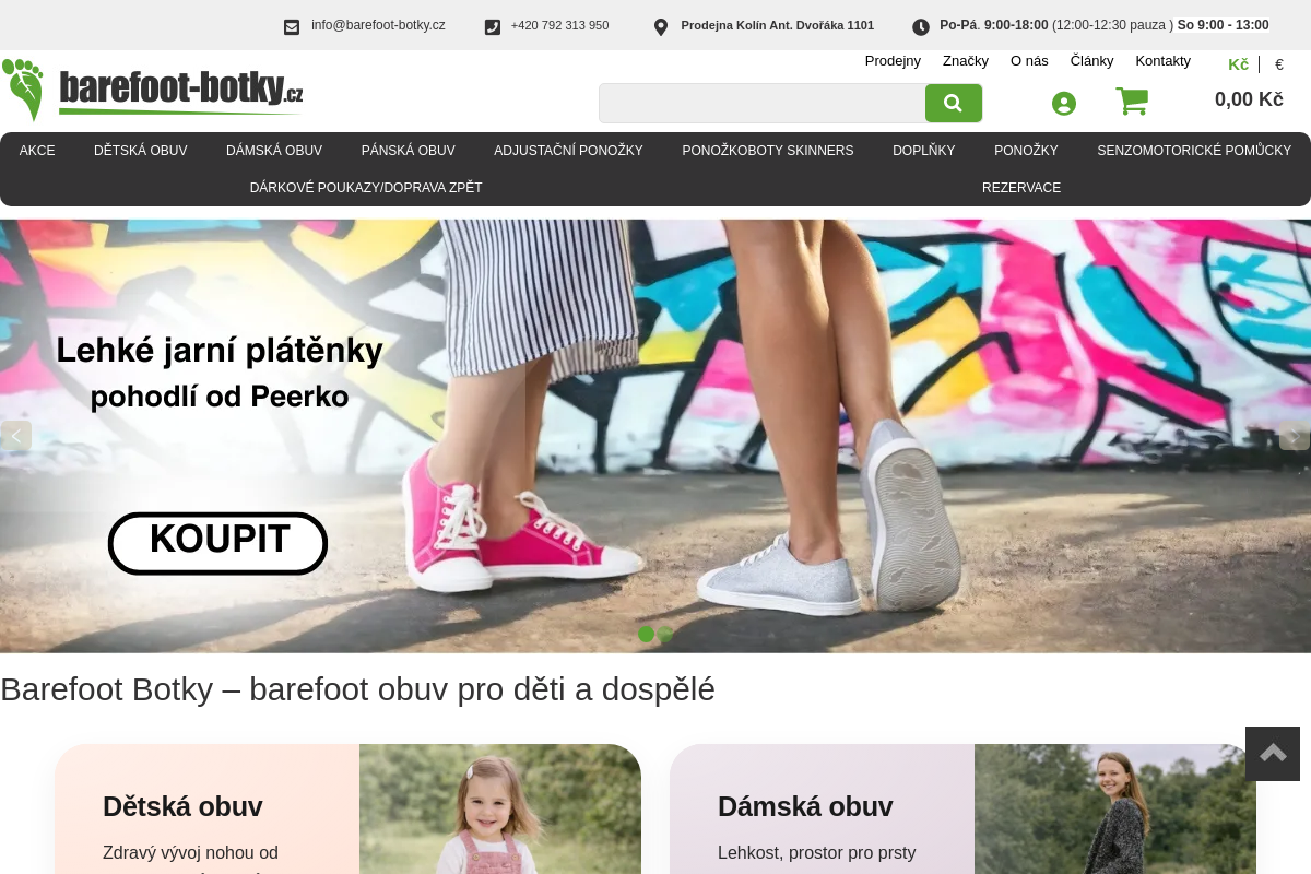 Barefoot botky