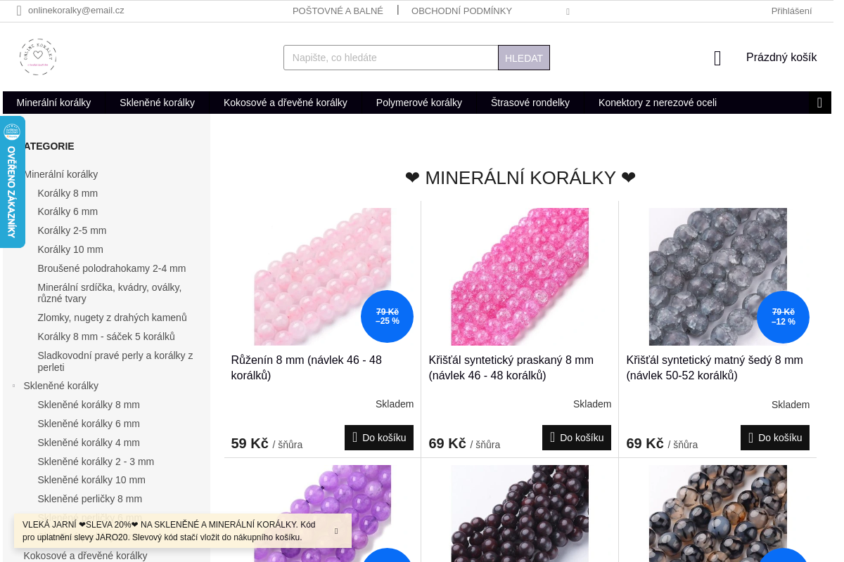 Onlinekoralky