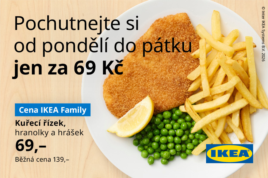 Pochutnejte si od pondělí do pátku jen za 69 Kč