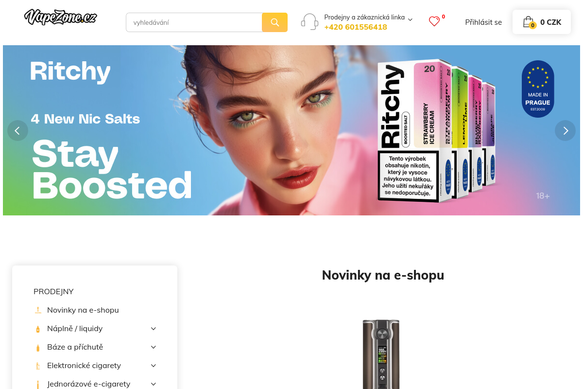 Elektronické cigarety - Vapezone.cz