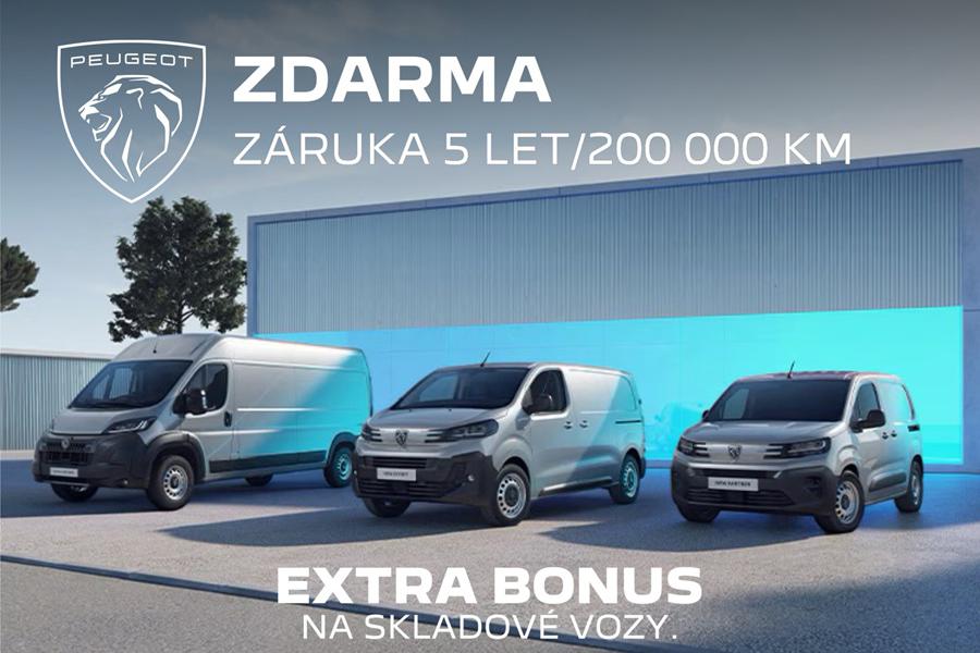 Užitkové vozy Peugeot | nabídka pro firmy