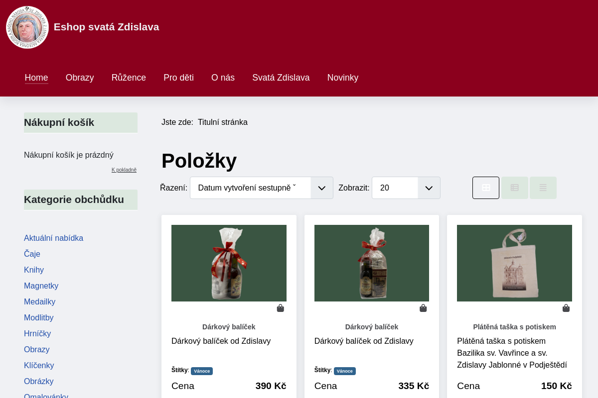 Eshop.zdislava.cz