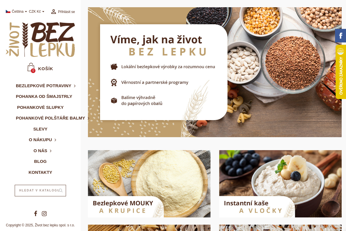 Život bez lepku - víme jak na to!