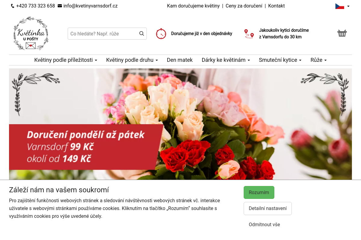 Květinka u pošty