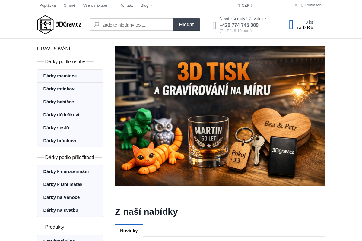 3dgrav.cz foto 1