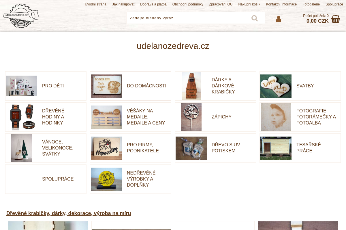 Udelanozedreva.cz